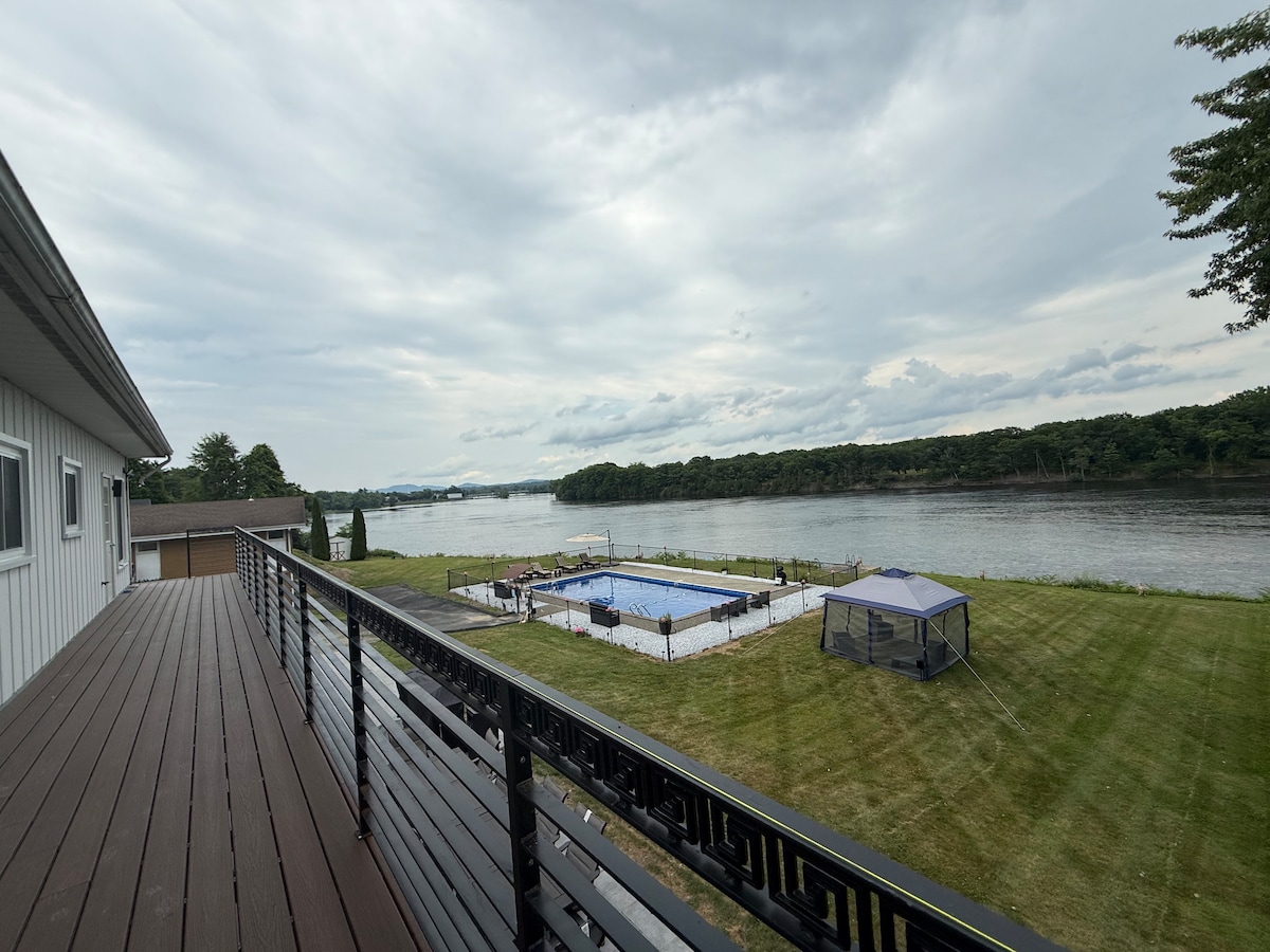 Saratoga Waterfront Estate Like Property